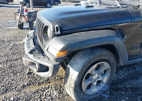 2021 Jeep Wrangler Unlimited Freedom 4X4 из США, поврежденный, VIN 1C4HJXDN5MW755744